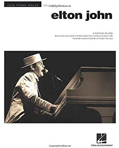 Jazz Piano Solo Series Volume 29: Elton John: Songbook für Klavier: Jazz Piano Solos Series Volume 29 (Jazz Piano Solos, 29, Band 29)