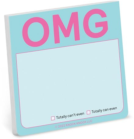 Knock Knock OMG Sticky Note (Pastel Version)