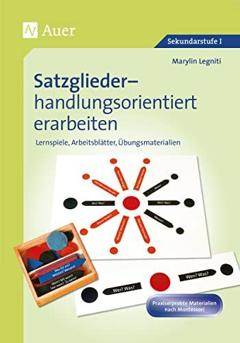 Satzglieder handlungsorientiert erarbeiten 5-6: Lernspiele, Arbeitsblätter, Übungsmaterialien (5. und 6. Klasse)