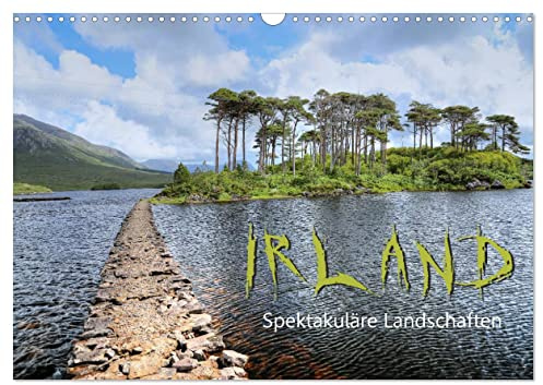 Irland - spektakuläre Landschaften (Wandkalender 2026 DIN A3 quer), CALVENDO Monatskalender