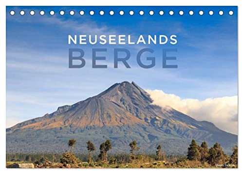 Neuseelands Berge (Tischkalender 2026 DIN A5 quer), CALVENDO Monatskalender: Malerische Bergformationen entlang der neuseeländischen Alpen (CALVENDO Natur)