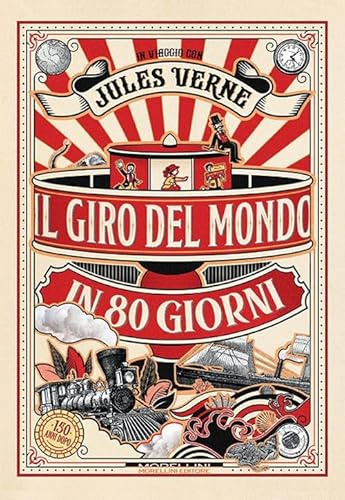 Il giro del mondo in 80 giorni. Ediz. a colori. Con Audiolibro. Con tracce audio collegate a QR code (Fuori collana)
