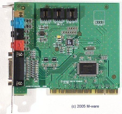PCI-Soundkarte Creative Labs ES1371 -ES137 ID1616