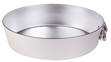 Pentole Agnelli ALMA14332 Tortiera Conica con Anello Spessore 3 Millimetri, Diametro 32 cm