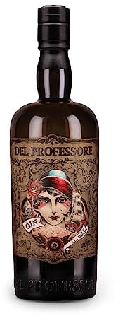 Del Professore - Gin Madame, 70 cl, Gin Artigianale dalle Note Agrumate e Speziate, 42,9% Vol