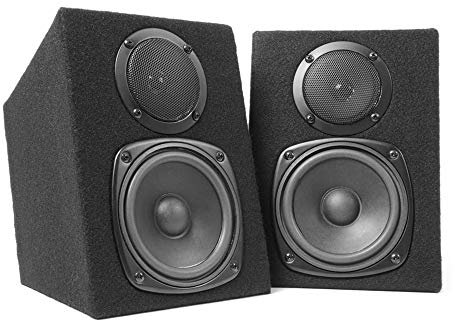 Fenton DMS40 Passive Studio Monitors Bookshelf Speakers for Home DJ, Ideal Home Studio Monitors & Record Player Speakers, Studio Monitors, Studio Speakers, Recording Monitors