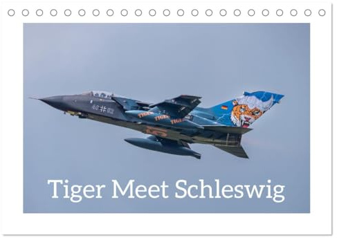 Tiger Meet Schleswig (Tischkalender 2026 DIN A5 quer), CALVENDO Monatskalender: NATO Militärflugzeuge während einer internationalen Übung. (CALVENDO Technologie)