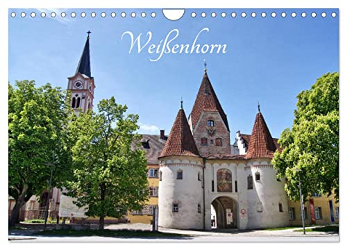 Weißenhorn (Wandkalender 2026 DIN A4 quer), CALVENDO Monatskalender: Historische Stadt in Bayern (CALVENDO Orte)