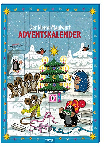 Trötsch Magnet-Adventskalender Der kleine Maulwurf: 24 Magnete Kalender für Kinder