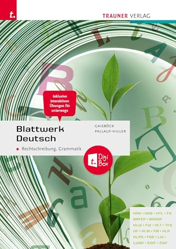 Blattwerk Deutsch - Rechtschreibung, Grammatik