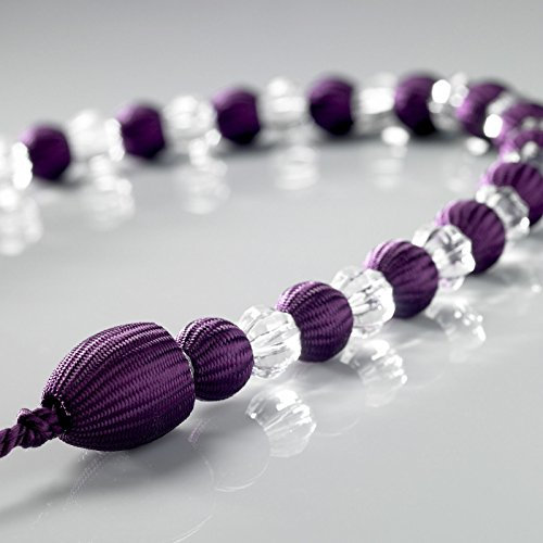 Earle Beaded Curtain Tie Back Bead Aubergine Purple Hallways ®