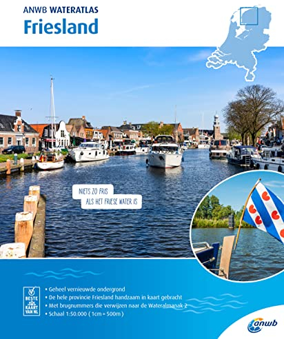 ANWB Wateratlas Friesland (ANWB Waterkaart)