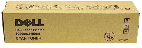 Dell 593-10064 3000cn, 3100cn Tonerkartusche Cyan Standardkapazität 2.000 Seiten 1er-Pack
