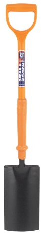 Spear & Jackson 2861PF/INS Insulated Polyfibre Grafting Spade, Blue