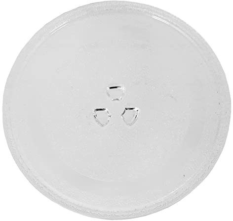 SPARES2GO 245mm/10 Glass Turntable Plate for Morphy Richards AG820AKF AM717CKA EG820CPT EM820CFD EM820CPT EM820CPTF PM Microwave Oven