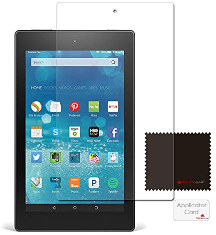 TECHGEAR [5 Pack Screen Protectors for PREVIOUS GENERATION (2015-2018) Amazon Fire HD 8 Tablet - Clear Lcd Screen Protector for Fire HD 8 (5th 6th 7th 8th Generations ONLY)