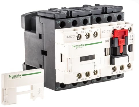 Schneider Electric TeSys D LC2D Leistungsschütz / 110 V ac Spule, 3 -polig 3 Schließer, 690 V ac / 12 A, Umkehrend