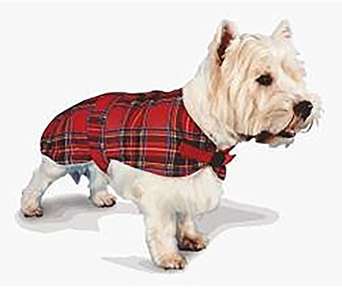 Yorkshire Leather Company Ltd Ta Pennine Pennine Dog Coat Tartan Red 30