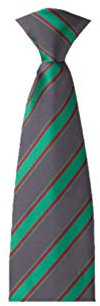 Fabio Farini - Klassische Herren Krawatten in 8cm Breite, gestreifte und elegante Schlipse für jeden Anlass wie Hochzeit, Konfirmation oder Business Dunkelgrau Grün Dunkelrot