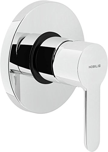 Nobili rubinetterie AB87108CR ABC Miscelatore Monocomando per Doccia ad Incasso, Cromo