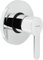 Nobili rubinetterie AB87108CR ABC Miscelatore Monocomando per Doccia ad Incasso, Cromo