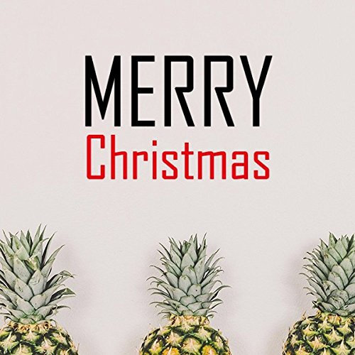 DIYthinker Feiern Sie Weihnachten Segen Festival-Feiertag Gala Feier Wörter entfernbarer Wand-Aufkleber-Kunst-Abziehbilder Wand-DIY Tapete für Zimmer Aufkleber 15cm