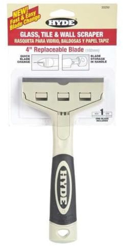 Hyde Tools Grattoir à verre 33250