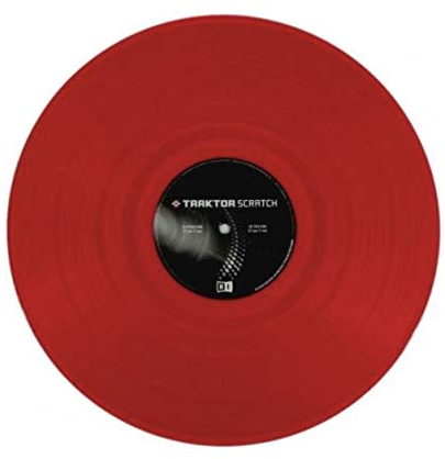Native instruments Traktor Scratch Vinilo Rojo V2
