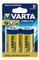 VARTA Longlife Extra 4120 Mono D LR20 Pack of 10 Blister Packs of 2 Batteries
