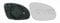 DAPA GmbH & Co. KG 33700931 Spiegelglas Beifahrerseite