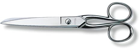 Victorinox Profi Haushaltsschere France, Extra Scharfe Klinge, 18 cm, Rostfreier Stahl, grau