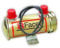 1x FACET 476459 silber-spitze Competition zylindrisch Benzinpumpe (stc505)