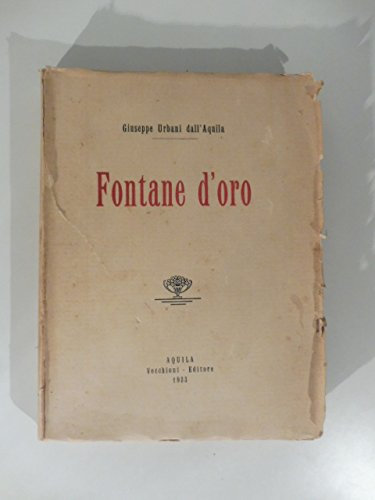 Fontane d'oro.