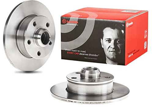 Brembo 08.5005.20 Standard solid Rear Brake Rotor SEAT/VW OE# 357615601B