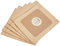 Taurus 999193000 Paquete de 5 Bolsas de Papel Eco para aspiradores Trineo de 2 litros de Capacidad, biodegradables, Plastic