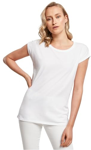 Build Your Brand Damen Ladies Extended Shoulder Tee