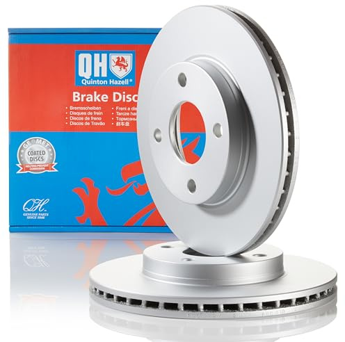 Quinton Hazell Brake Disc Replacement - Single Disc - Front - 4 Bolt Holes - Internally Vented - BDC4727