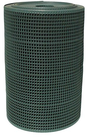 Treeguard Baumschutz-Gitter | 0,6 x 50m auf Rolle | Grün | zum Fege- und Verbisschutz an Bäumen | Flexibler Stammschutz für Bäume | Gartennetz als Beetschutz