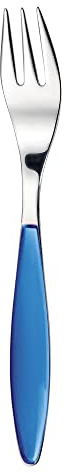 Guzzini Forchetta Dolce Feeling, Blu Mediterraneo, 15.5 cm