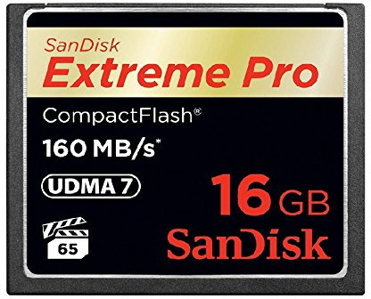 Carte Mémoire CompactFlash SanDisk Extreme Pro 16 Go UDMA7 (SDCFXPS-016G-X46)