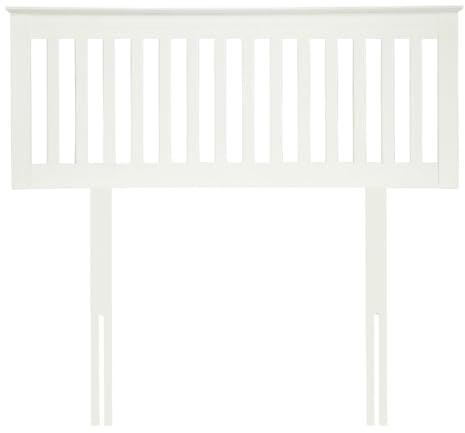 Save on Goods UK White headboard. 4ft6 Double bed headboard