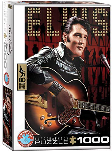 EuroGraphics 6000-0813 Elvis Hochformat Puzzle (1000, Mehrfarbig)