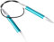 KnitPro K47076 Rundstricknadel, Aluminium, Grün, 40cm / 8mm