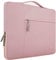MOSISO Laptop Hülle Kompatibel mit MacBook Air/Pro,13-13,3 Zoll Notebook,Kompatibel mit MacBook Pro 14 Zoll M3 M2 M1 Pro Max 2024-2021,Polyester Multifunktion Sleeve Tasche, Rosa