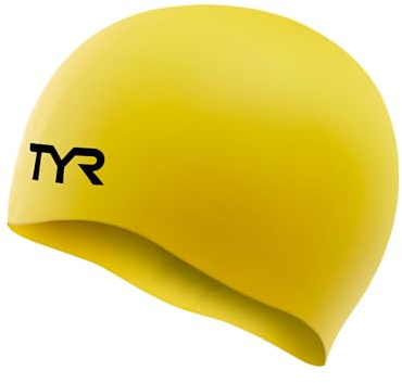 TYR Uni – Erwachsene Adult Wrinkle Free Silicone Swim Cap Badekappe