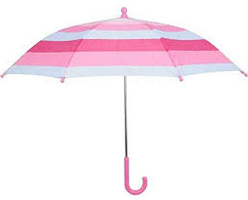 Children's Striped Pink Umbrella