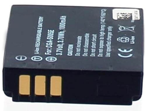 AGI 81196-Ionen 1000 mAh 3,7 V Akku wiederaufladbar – Akkus (1000 mAh,-Ionen (LiIon), 3,7 V, schwarz, 1)