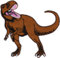 Dinosaurier Tyrannosaurus T Rex Aufnäher Bügelbild Aufbügler Iron on Patches Applikation