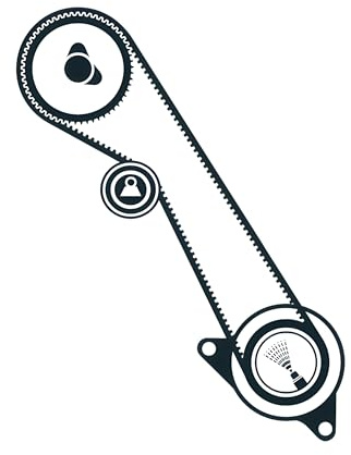 SKF Zahnriemensatz VKMA 04108 Höhe 46 mm Länge 330 mm Breite 141 mm - OE Qualität