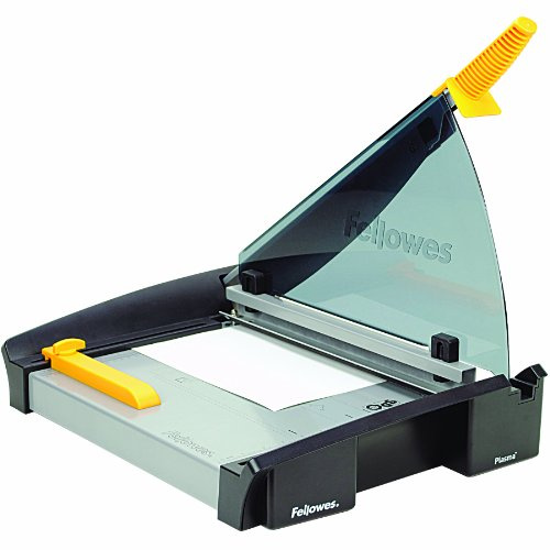 Fellowes HebelSchneidemaschine Plasma, DIN A4, schwarz gelb